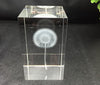 Dandelion Glass Sculpture - Laser Etched
